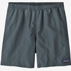 Patagonia Men's Baggies Shorts 5" Plume Grey - NWT